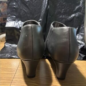 Elegant Silver Women's Heels